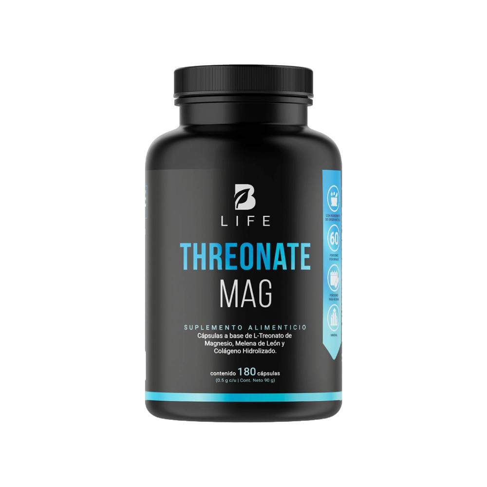 B LIFE THREONATE MAG 180 CAPS