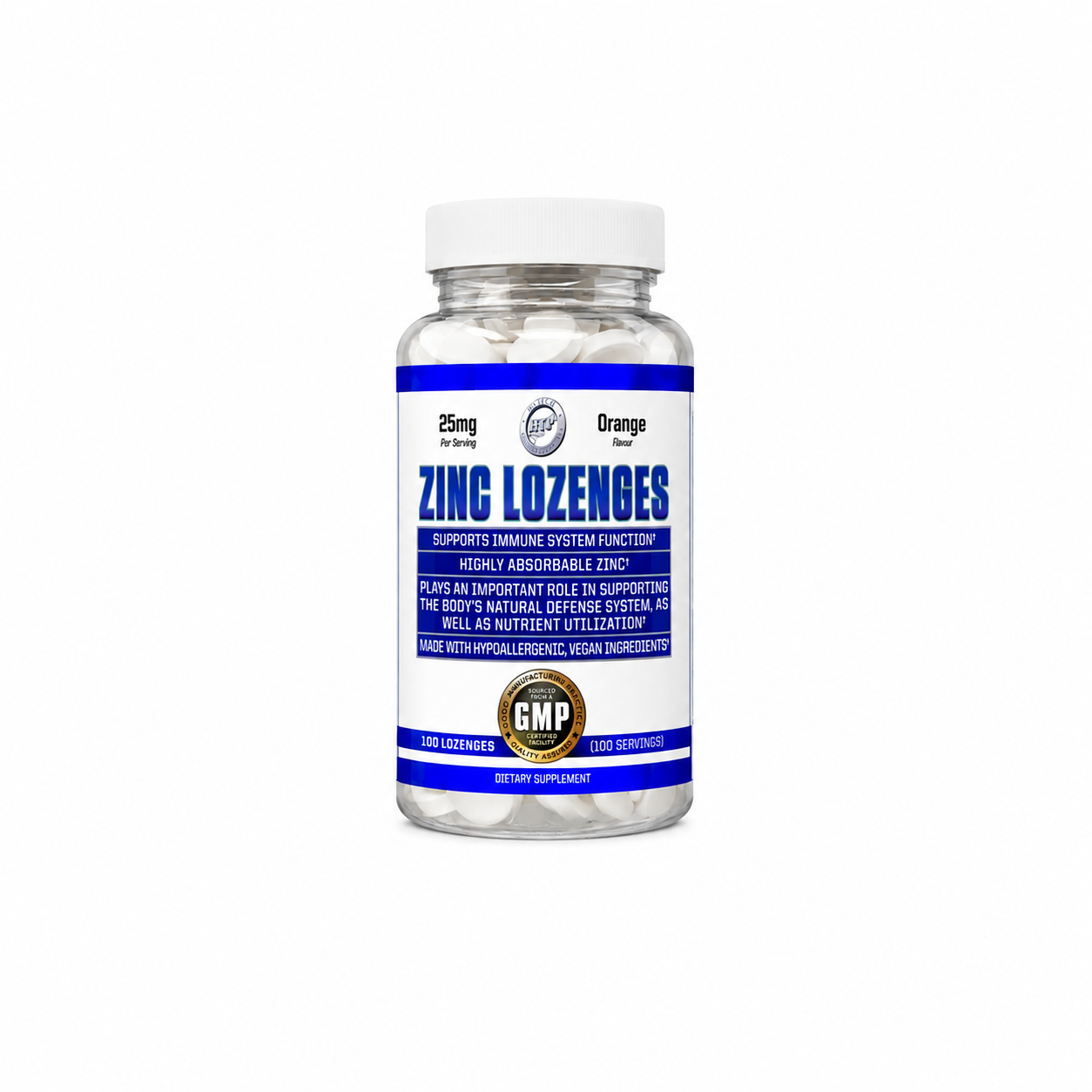 HI-TECH ZINC LOZENGES 100 TABLETAS