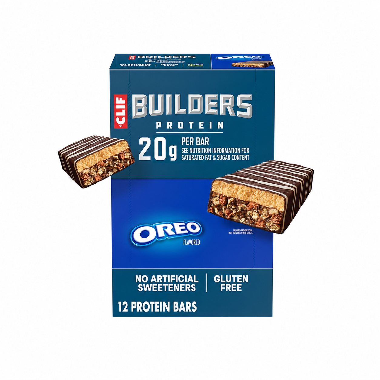 CLIF BUILDERS PROTEIN BARS (68 GR) OREO