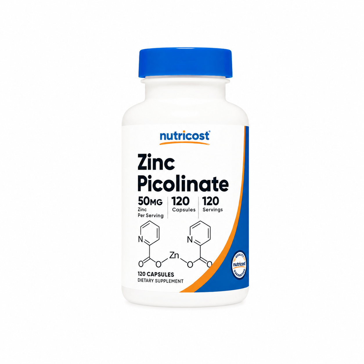 NUTRICOST ZINC PICOLINATE 50 MG 120 CAPS