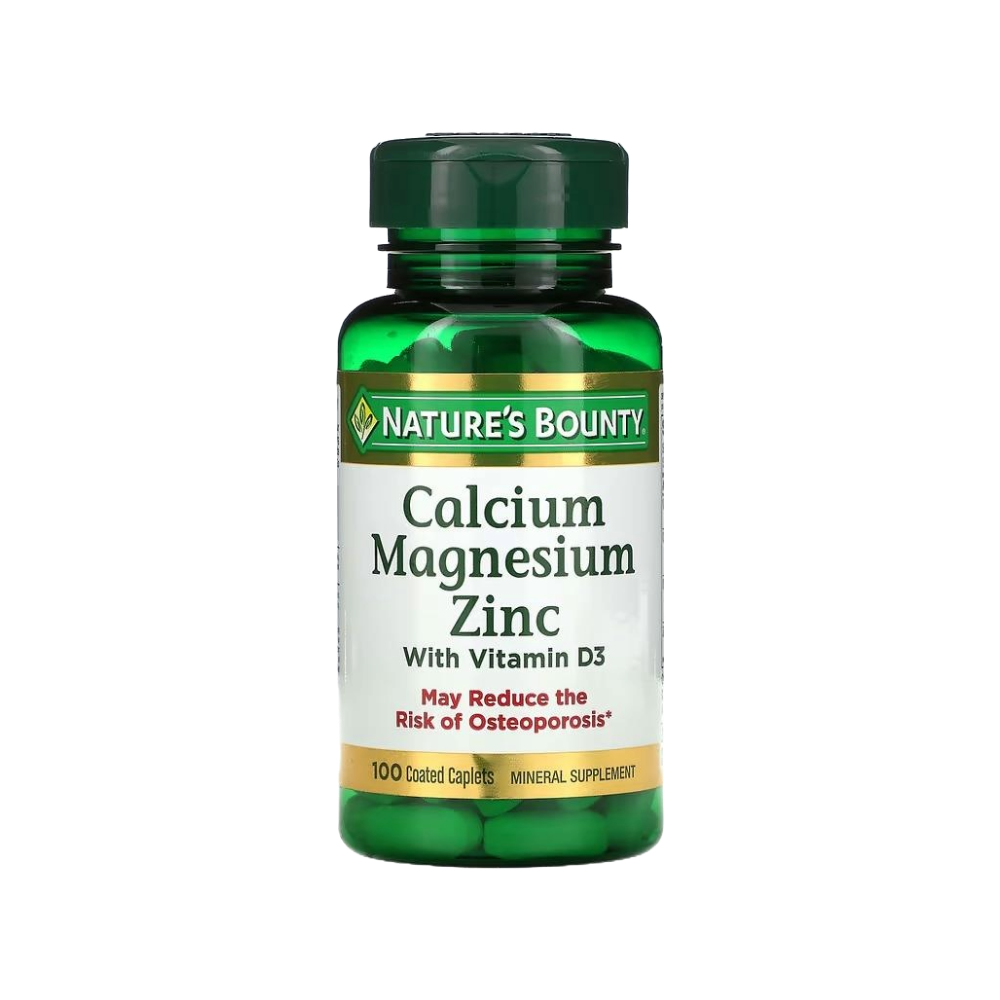 NATURES BOUNTY CALCIUM MAGNESIUM ZINC (CALCIO, MAGNESIO Y ZINC)