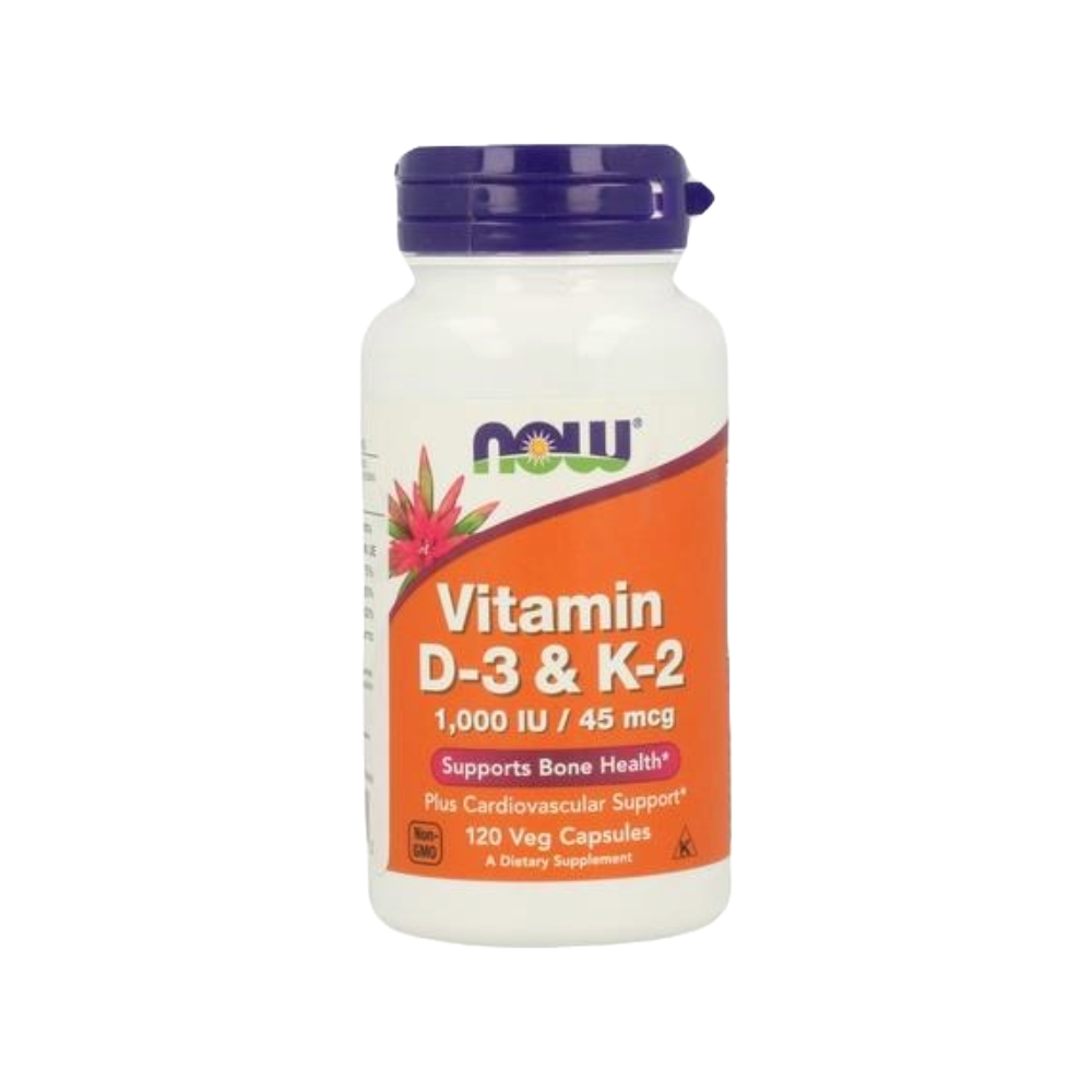 NOW VITAMINA D3 Y K2