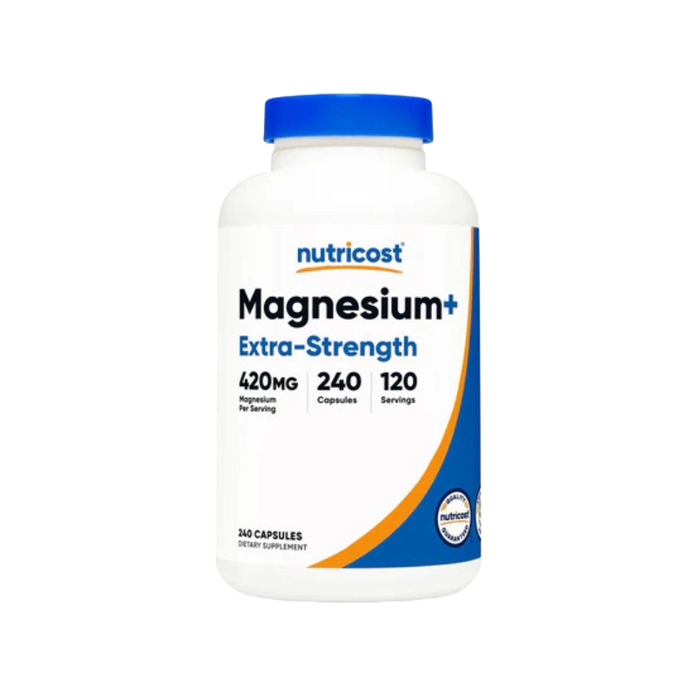 NUTRICOST MAGNESIUM + EXTRA STRENGTH 240 CAPS