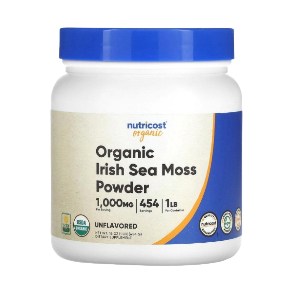NUTRICOS ORGANIC IRISH SEA MOSS POWDER (MUSGO MARINO)