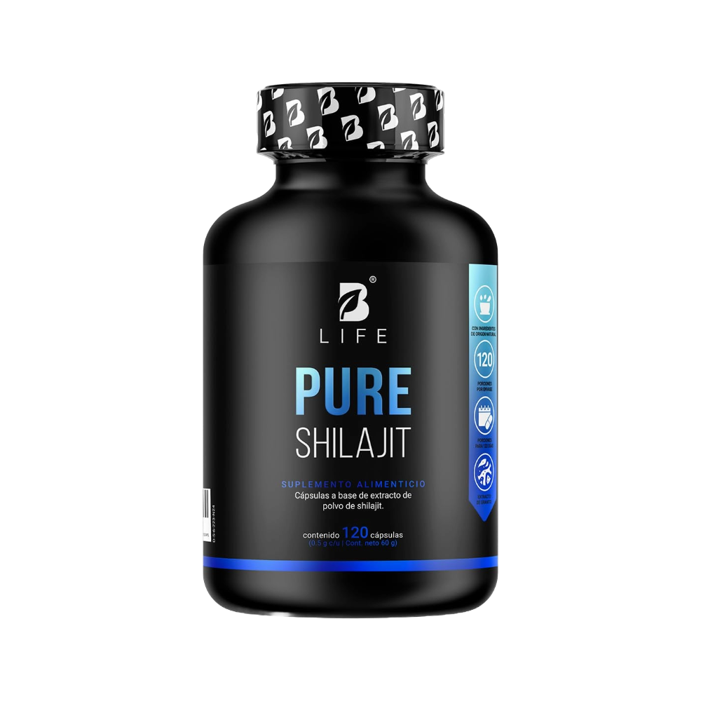 B LIFE PURE SHILAJIT 120 CAPS