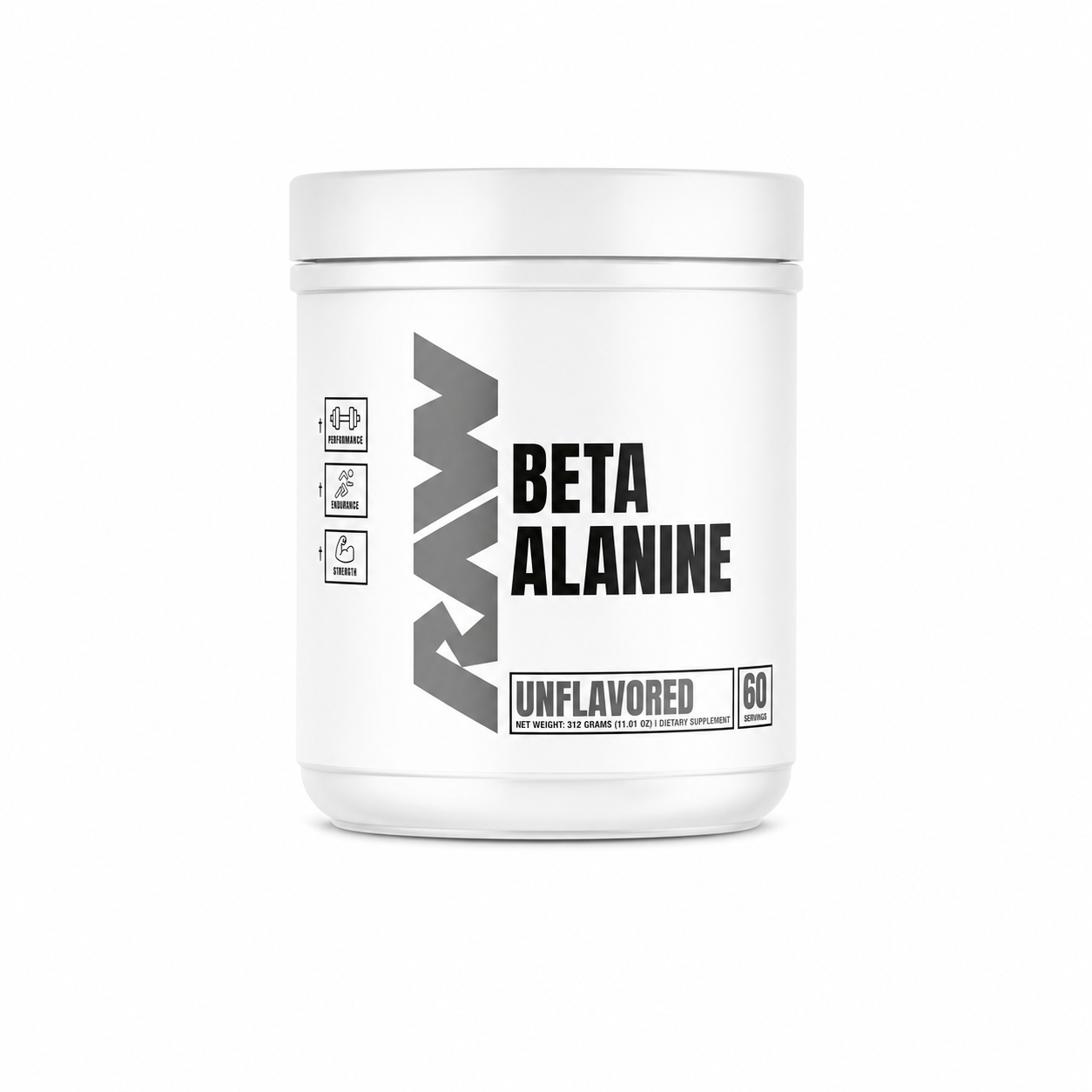 RAW BETA ALANINE 60 SERVS