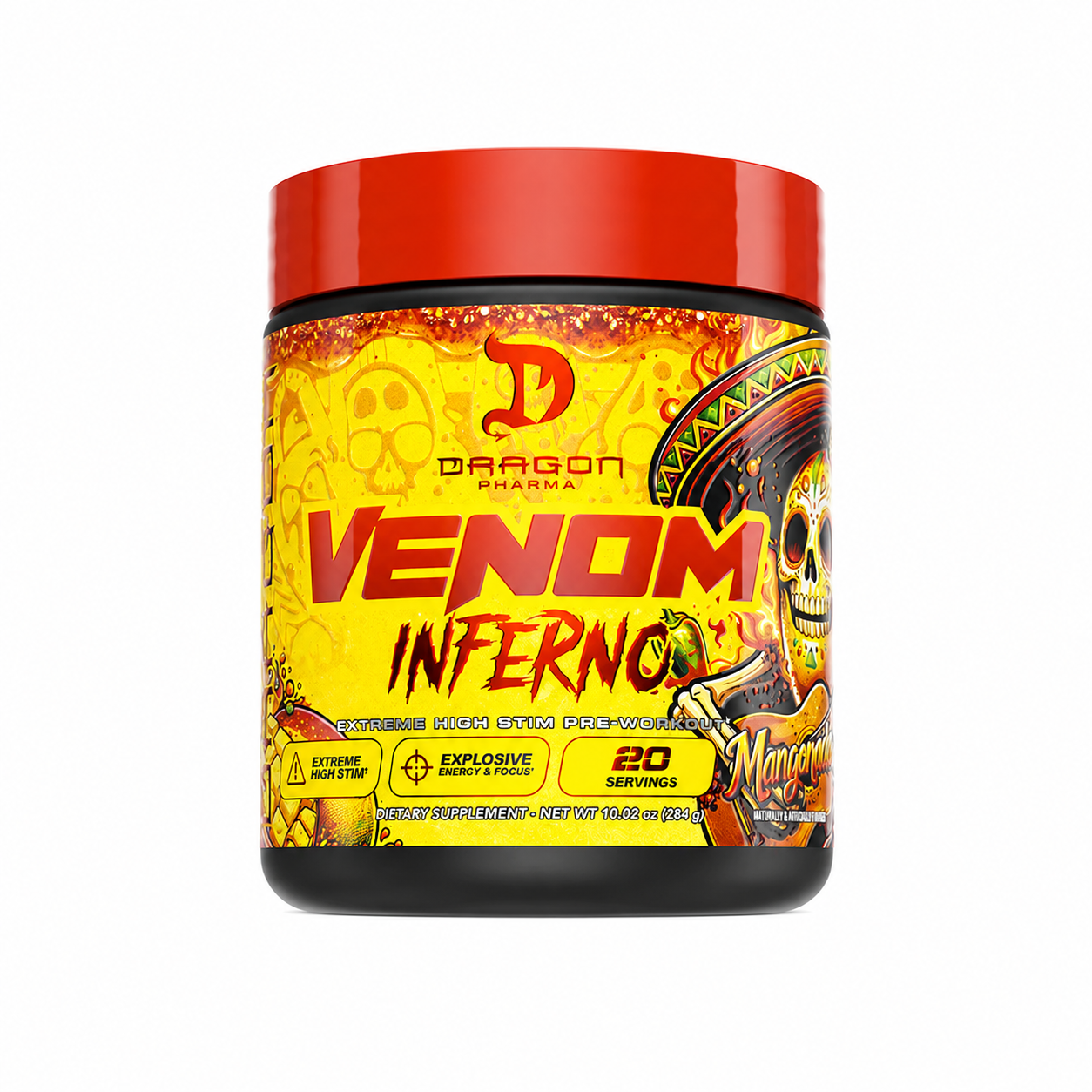 DRAGON PHARMA VENOM INFERNO 20 SERVICIOS (MANGONADA)