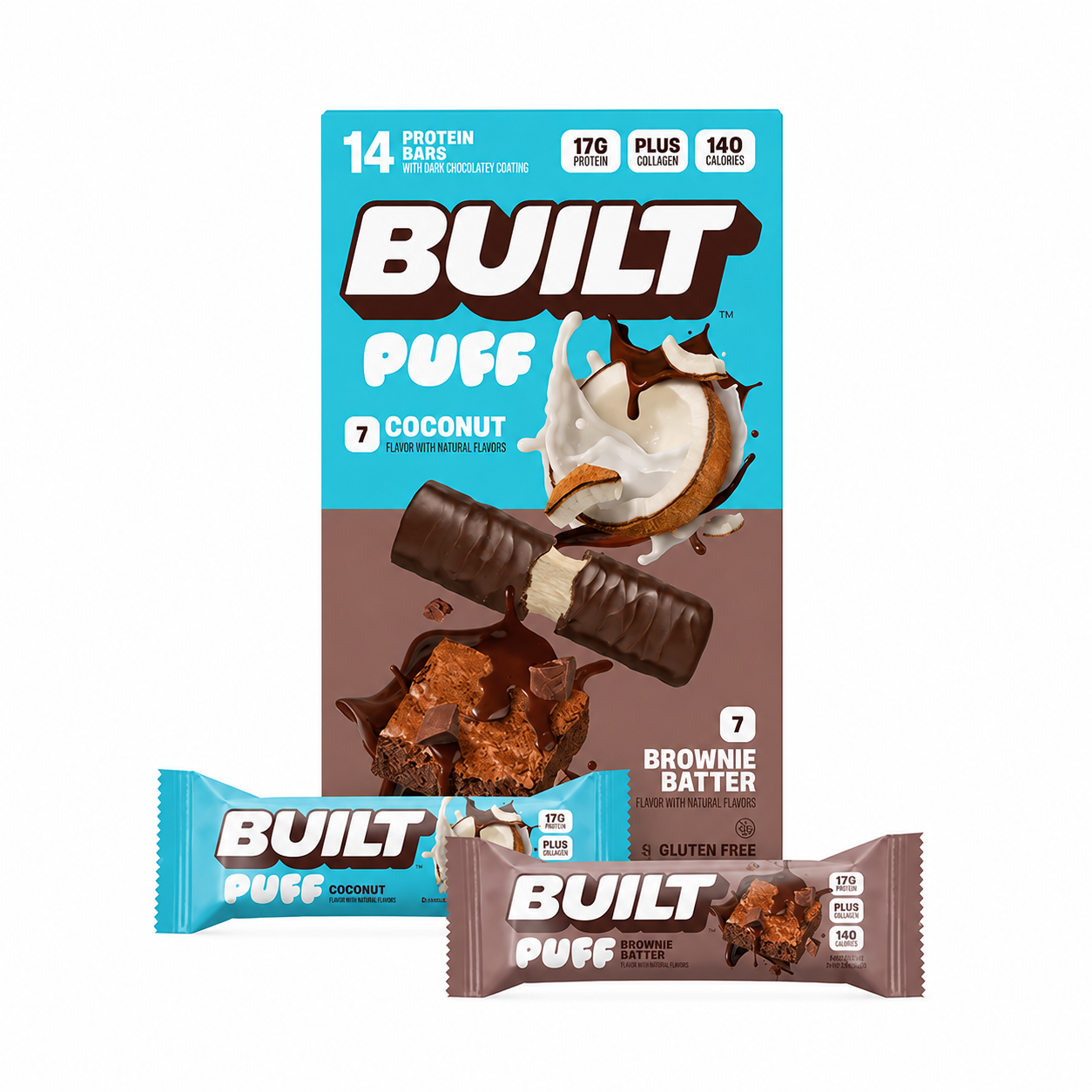 BUILT PUFF PROTEIN BAR