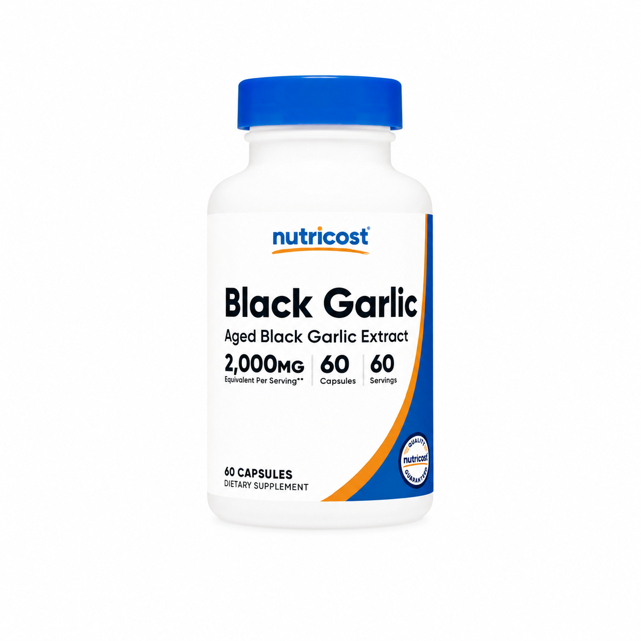 NUTRICOST BLACK GARLIC 2,000 MG 60 CAPSULAS