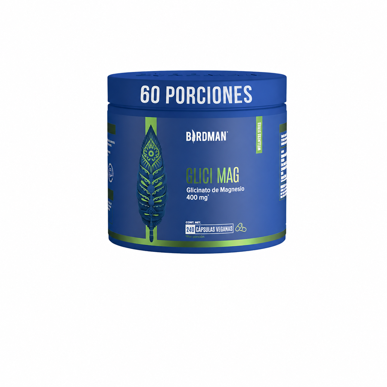 BIRDMAN GLICI MAG (GLICINATO DE MAGNESIO 240 CAPSULAS)