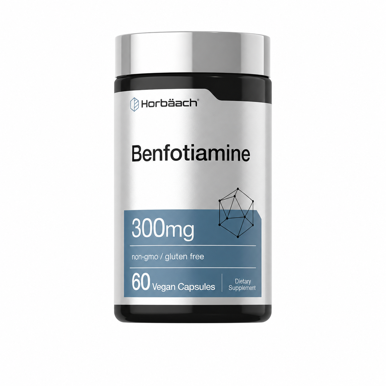Horbaach Benfotiamine 300 mg 60 Caps