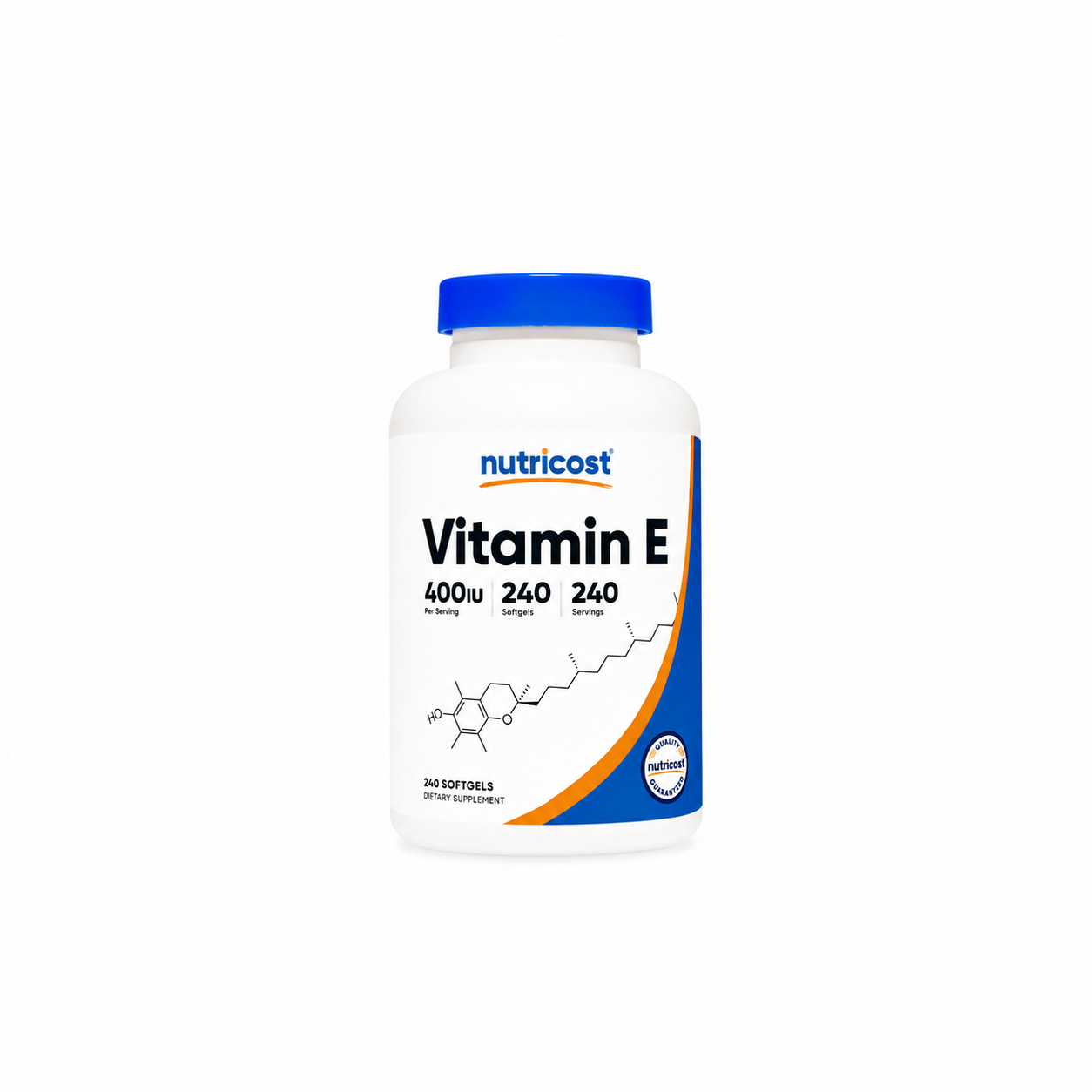 NUTRICOST VITAMINA E 400 UI, 240  CÁPSULAS