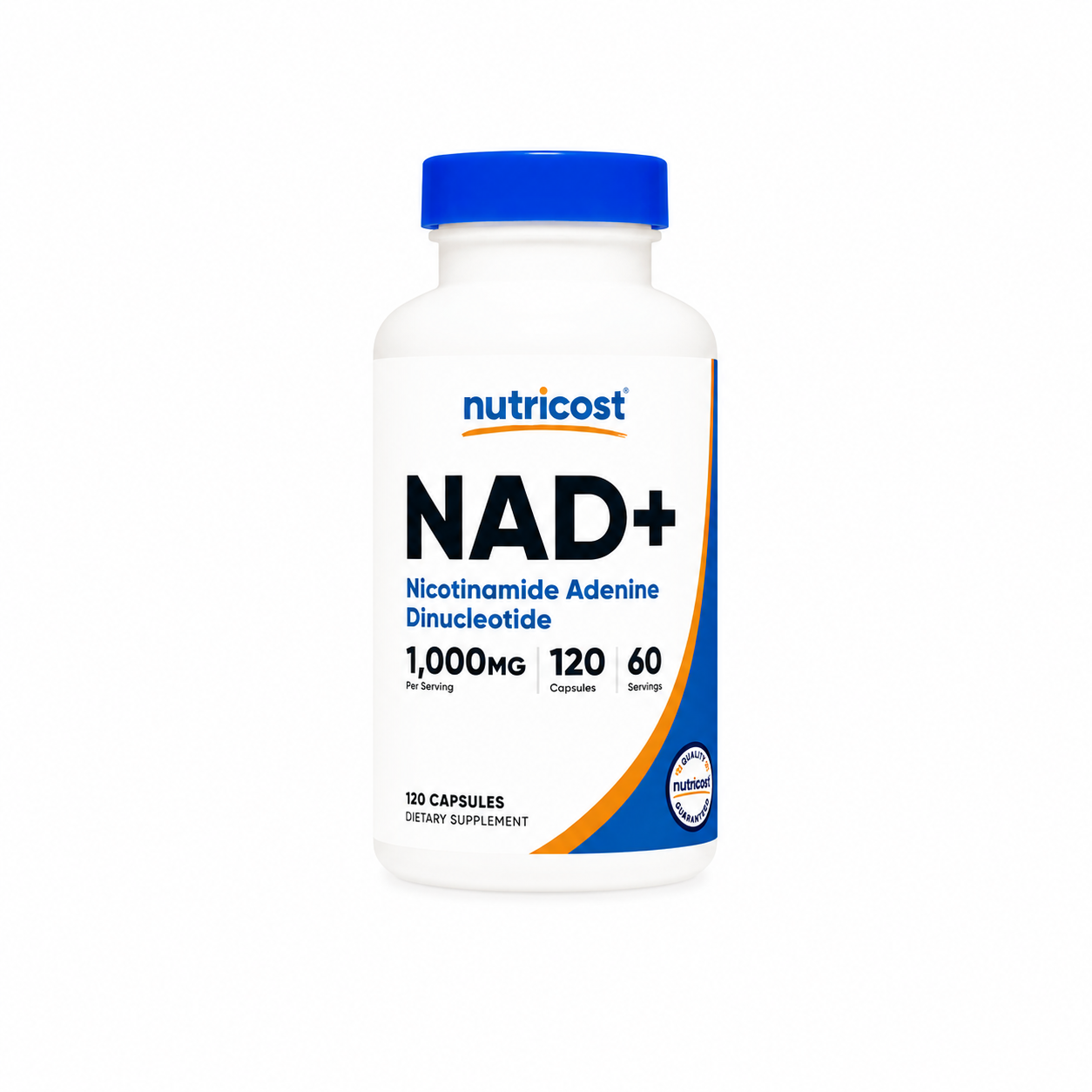 NUTRICOST NAD+ 1000MG 120 CAPSULAS 60 SERVICIOS