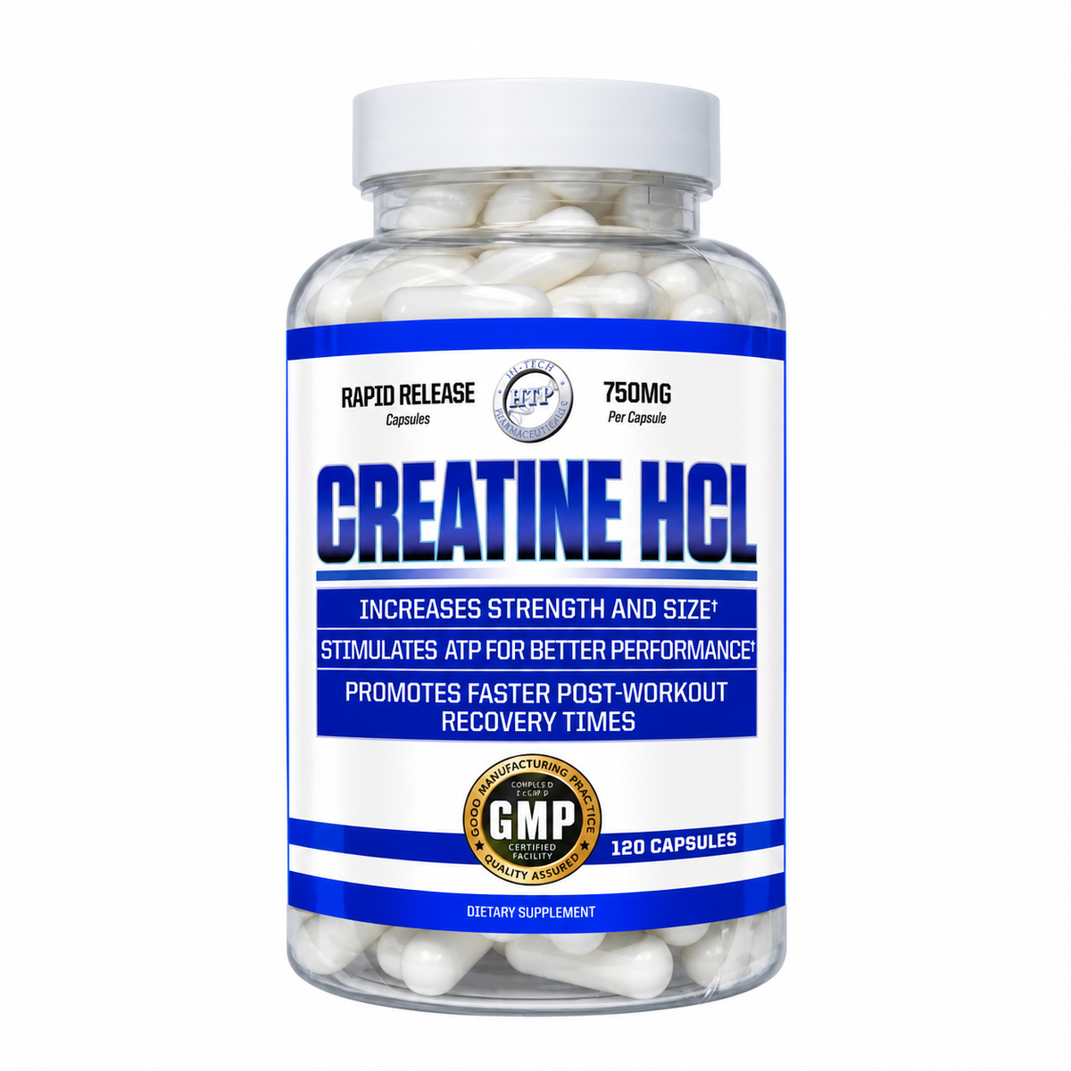 HI-TECH CREATINE HCL 120 CÁPSULAS