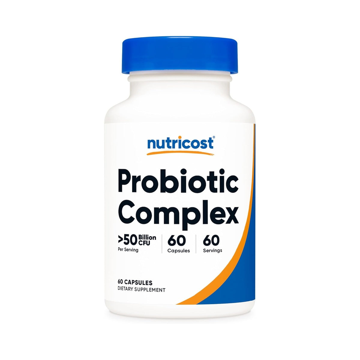 NUTRICOST PROBIOTIC COMPLEX 50 BILLION CFU 60 CAPS